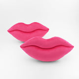 Another pair of Hot Pink lips shaped decorative pillows.