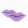 Another pair of Lavender lips shaped decorative pillows.